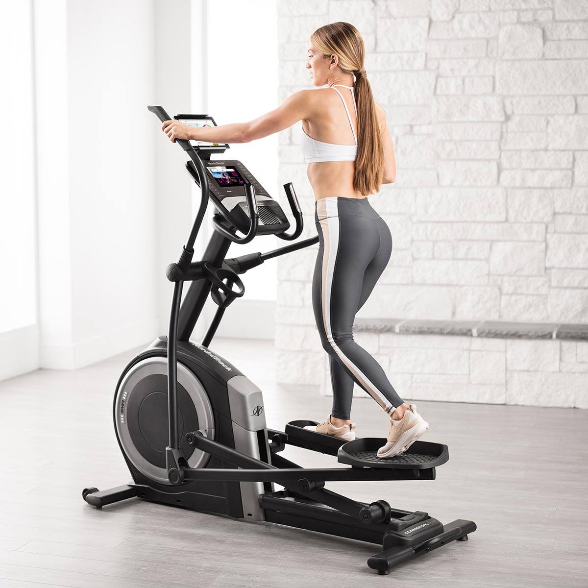 an elliptical workout 